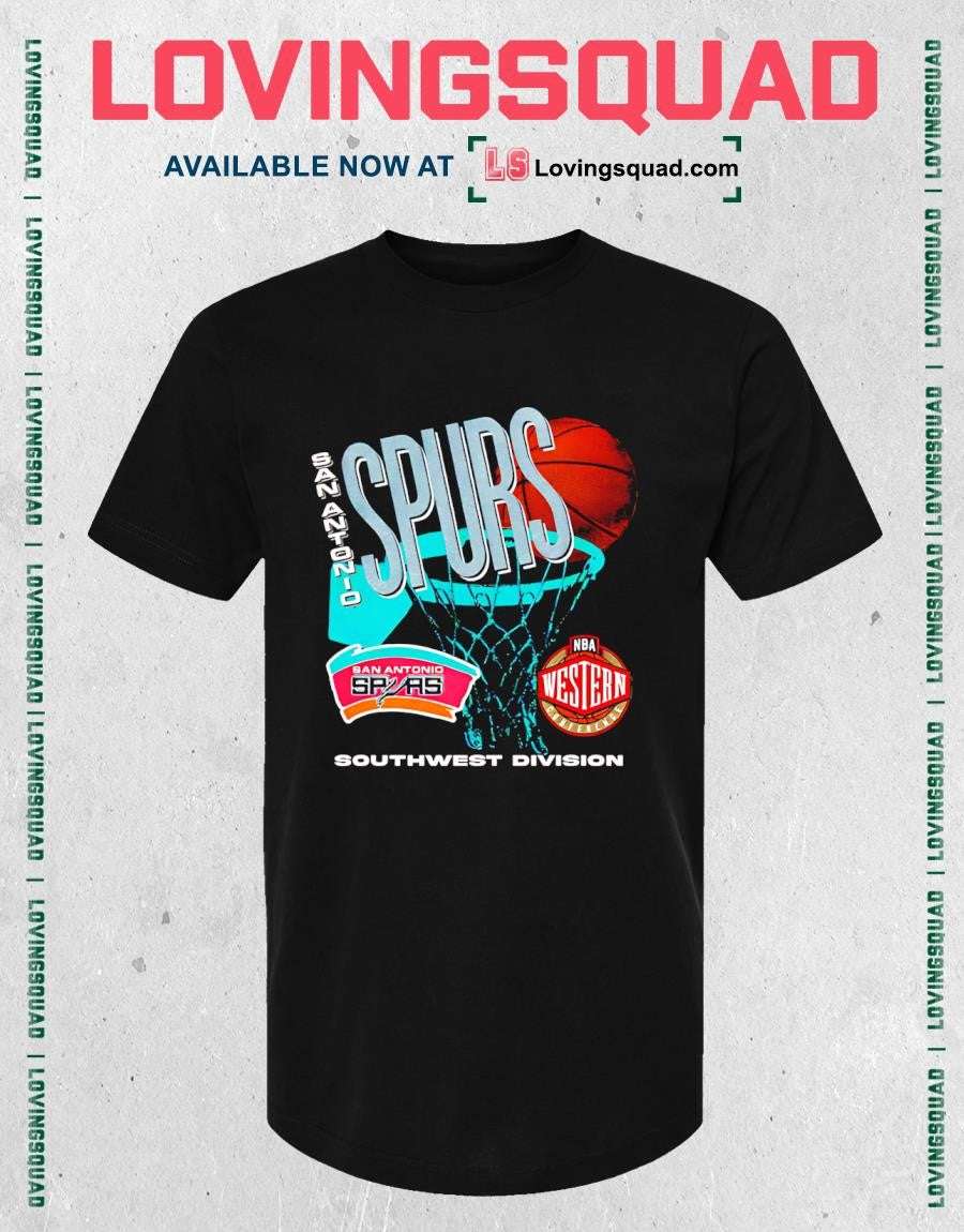 San Antonio Spurs Southwest Division NBA Western shirt
