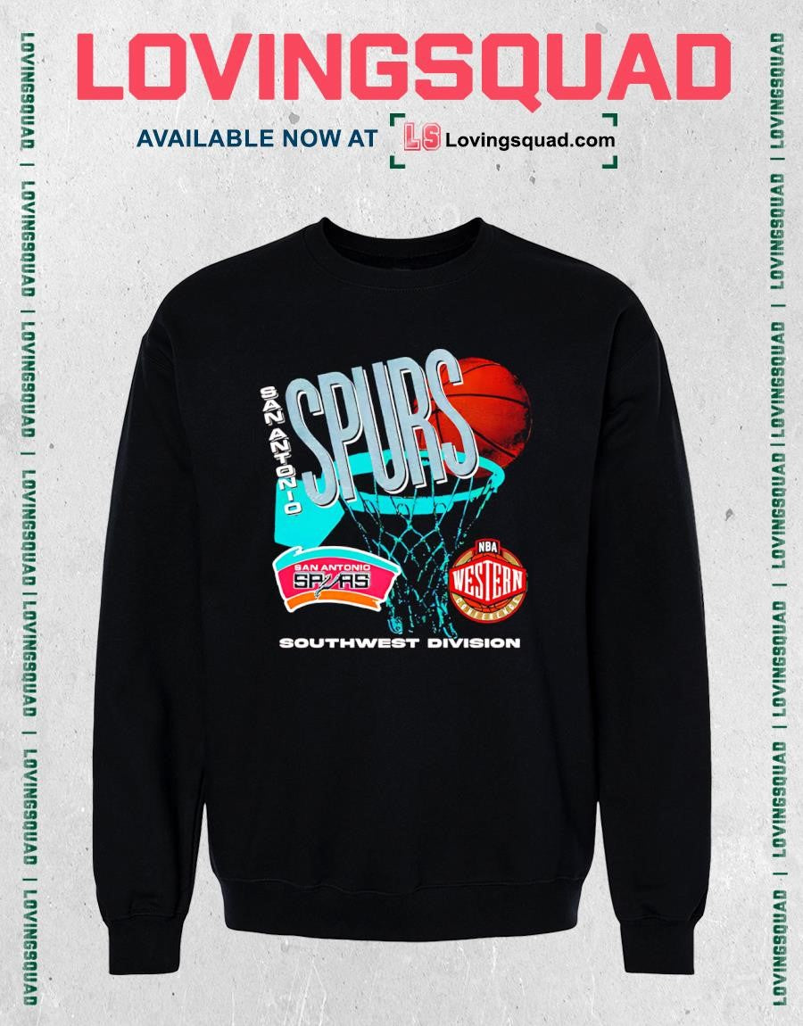 San Antonio Spurs Southwest Division NBA Western shirt