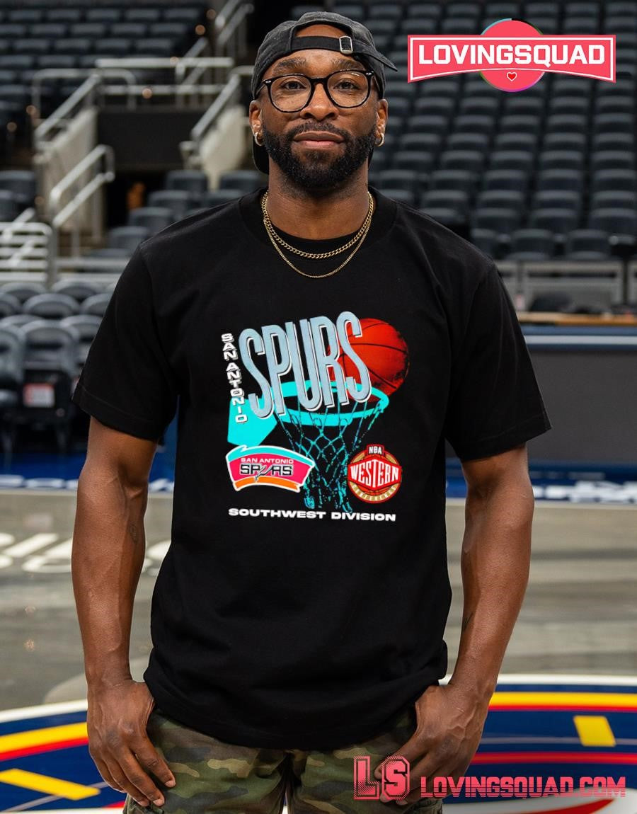 San Antonio Spurs Southwest Division NBA Western shirt