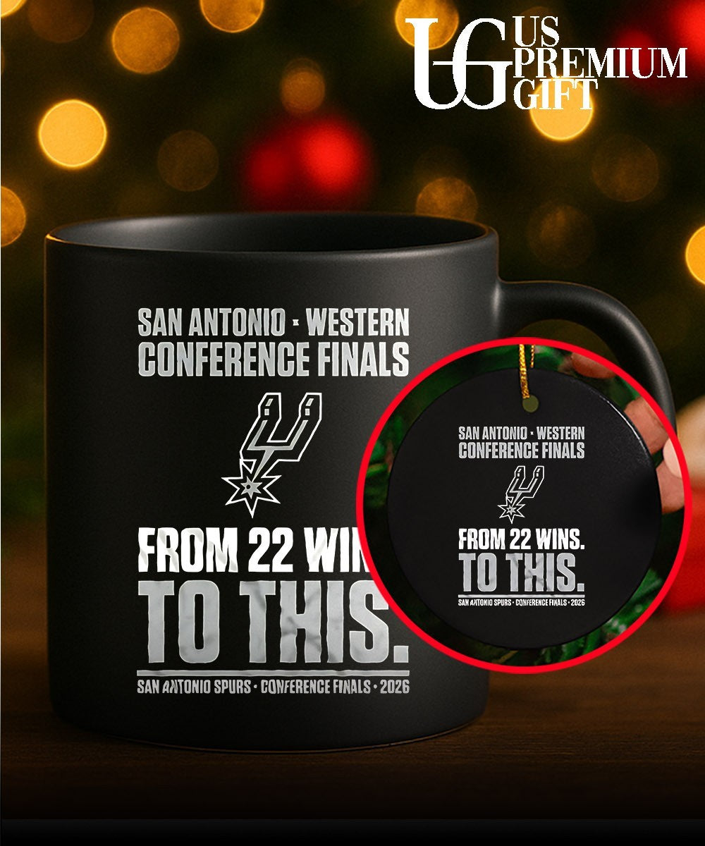 San Antonio Spurs Western Conference Finals From 22 Wins To This 2026 shirt