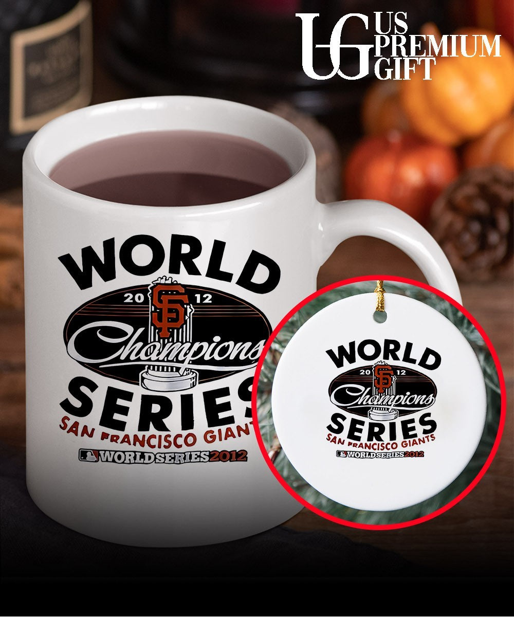 San Francisco Giants World Series champions 2012 baseball trophy shirt