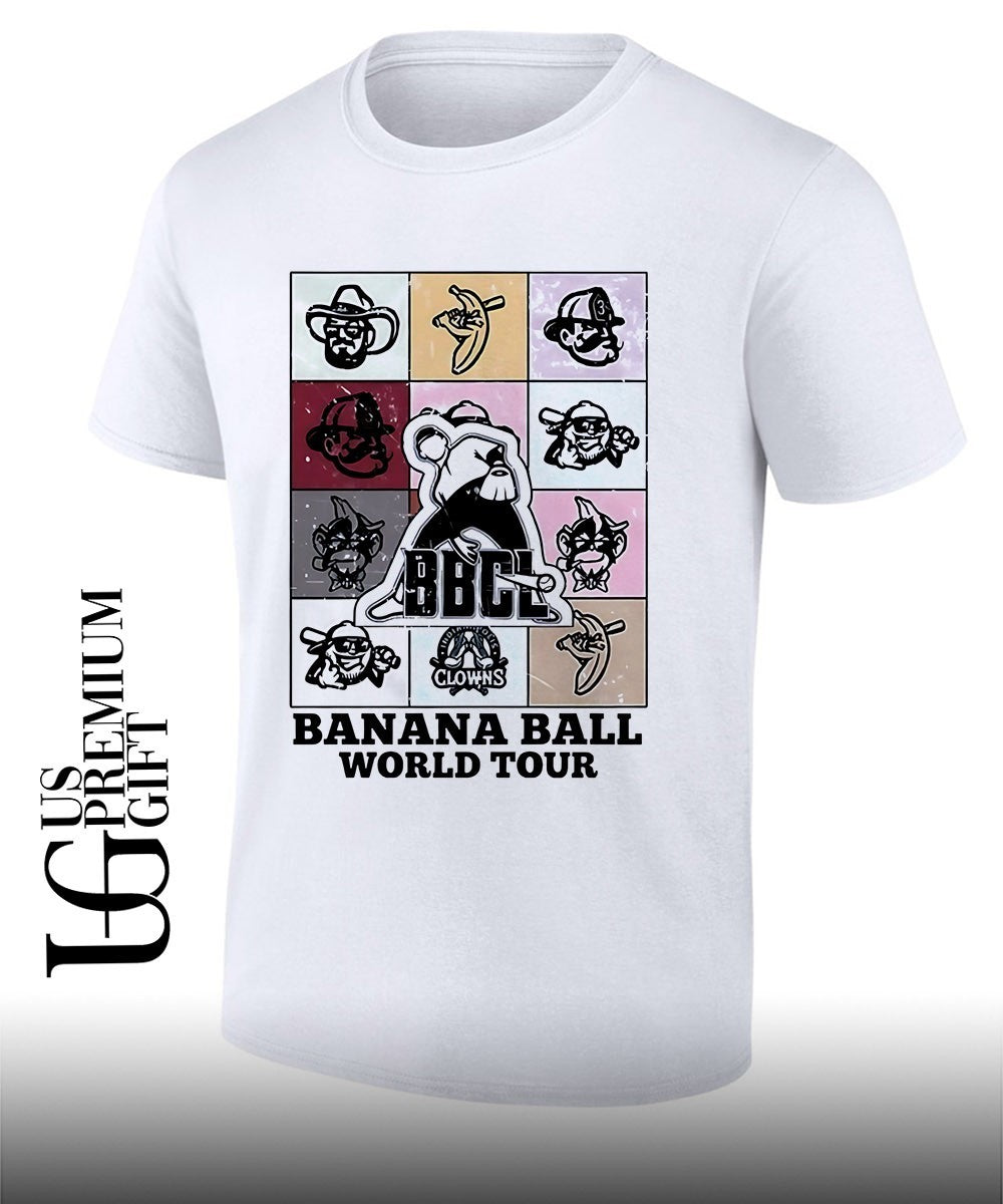 Savannah Bananas Banana Ball World Tour 2026 shirt