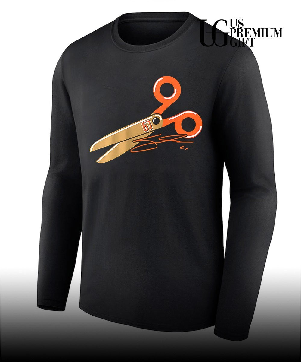 Scissors Cutter Gauthier 61 Anaheim Ducks NHL signature shirt
