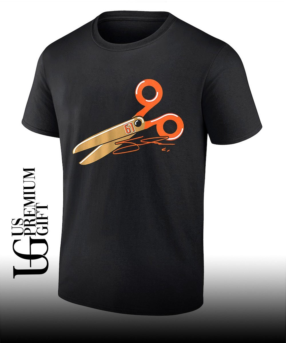 Scissors Cutter Gauthier 61 Anaheim Ducks NHL signature shirt