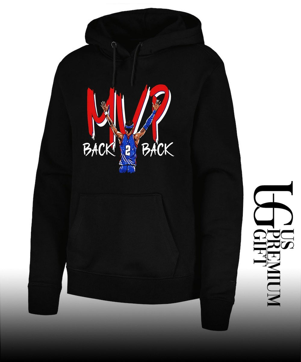 Shai Gilgeous Alexander MVP Back 2 Back OKC Thunder behinds shirt