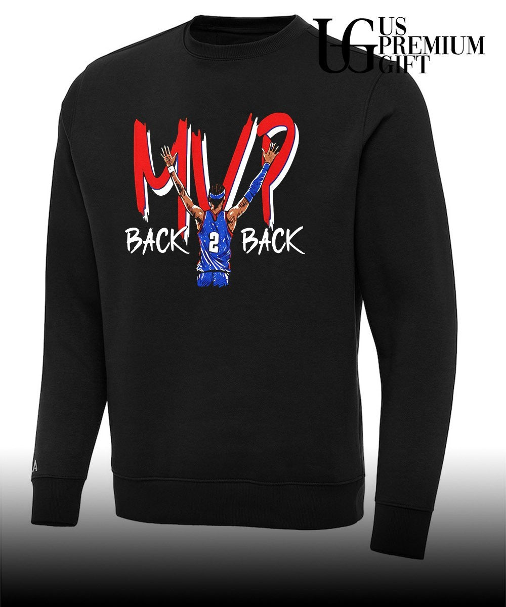 Shai Gilgeous Alexander MVP Back 2 Back OKC Thunder behinds shirt