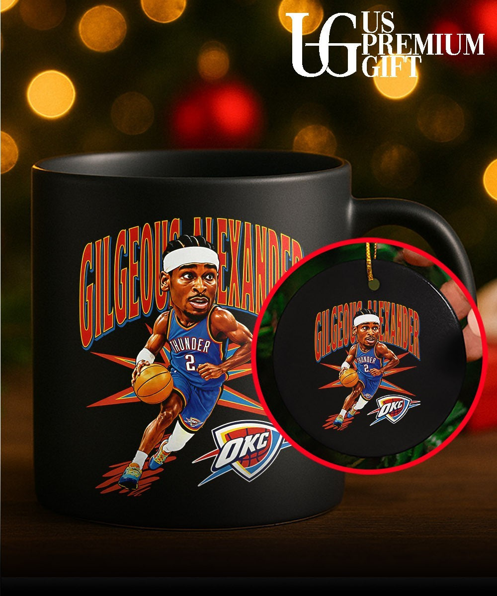 Shai Gilgeous-Alexander Oklahoma City Thunder NBA 2026 big head shirt