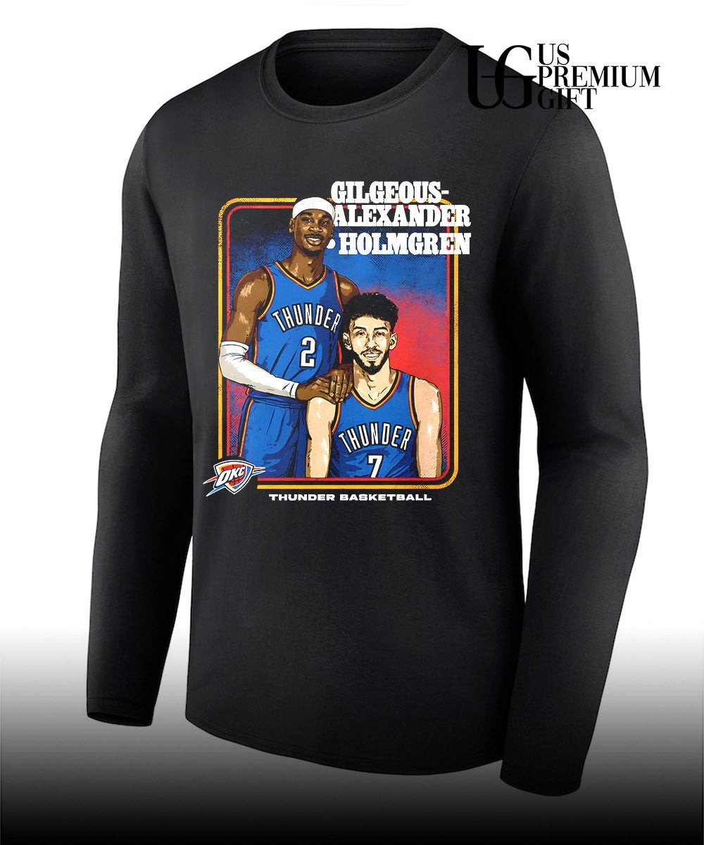 Shai Gilgeous-Alexander and Chet Holmgren OKC Thunder NBA 2026 Step Brothers shirt
