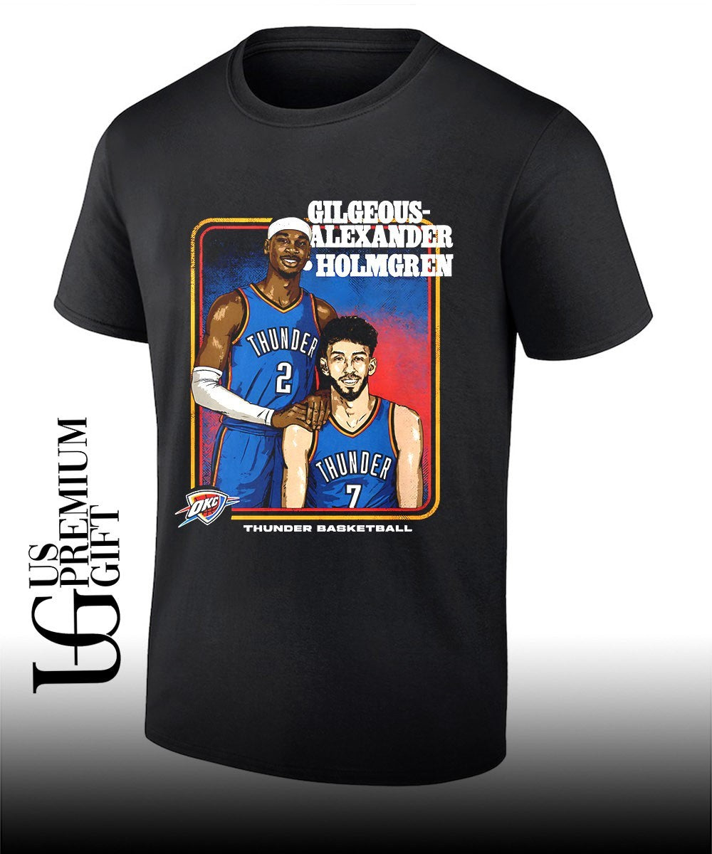 Shai Gilgeous-Alexander and Chet Holmgren OKC Thunder NBA 2026 Step Brothers shirt