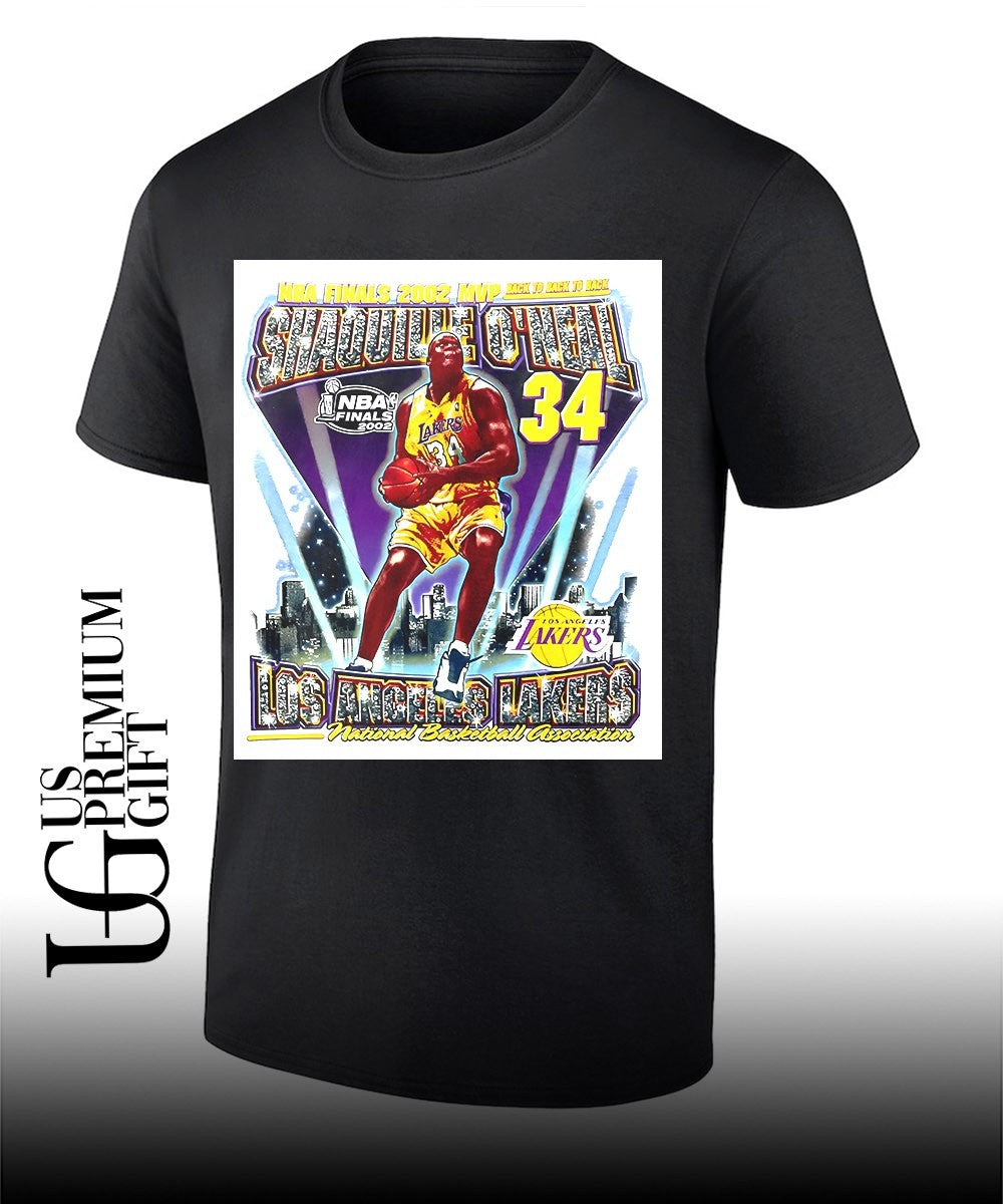 Shaquille O’neal Los Angeles Lakers NBA Finals 2002 MVP shirt