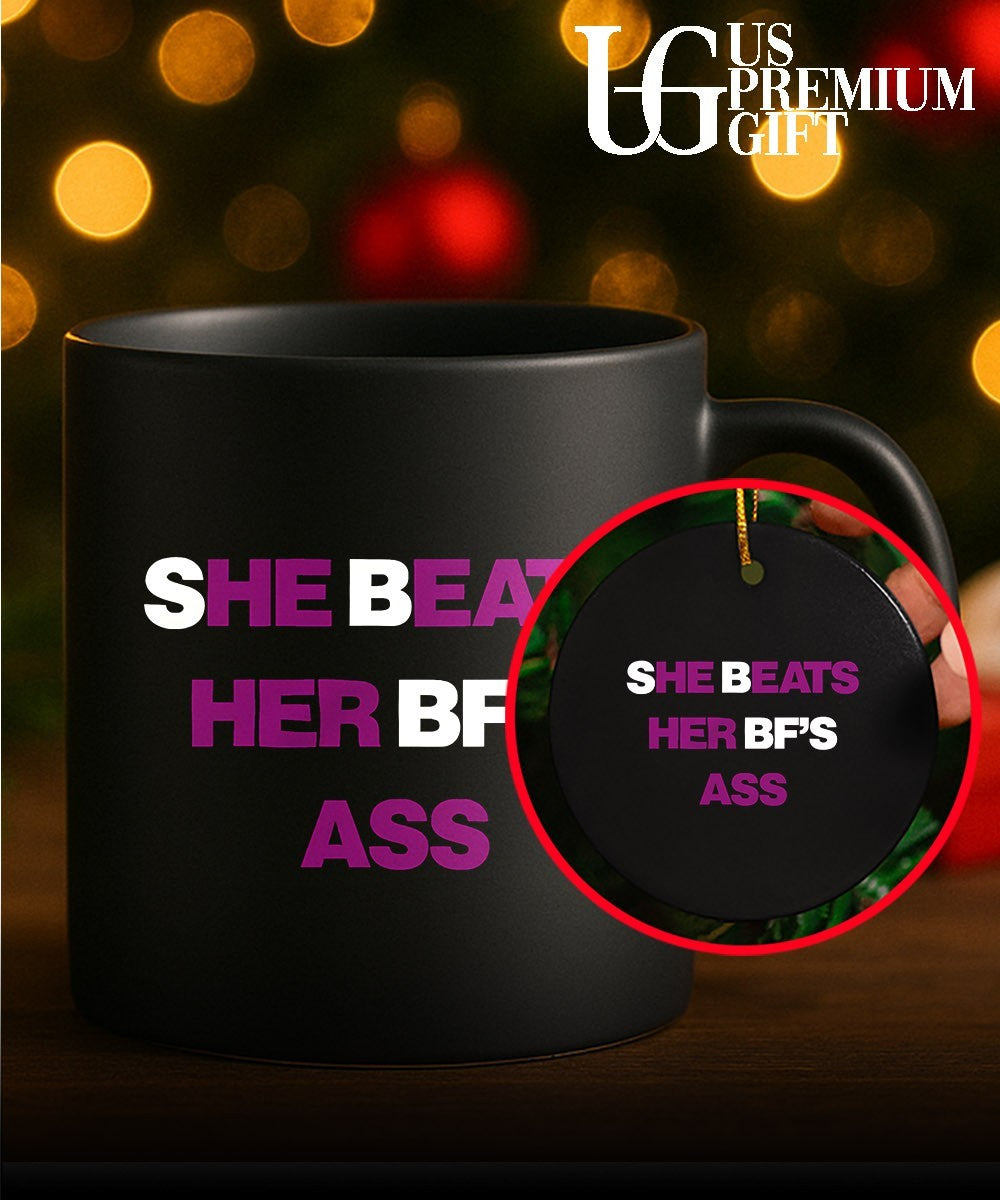 She beats her BF’s Ass shirt