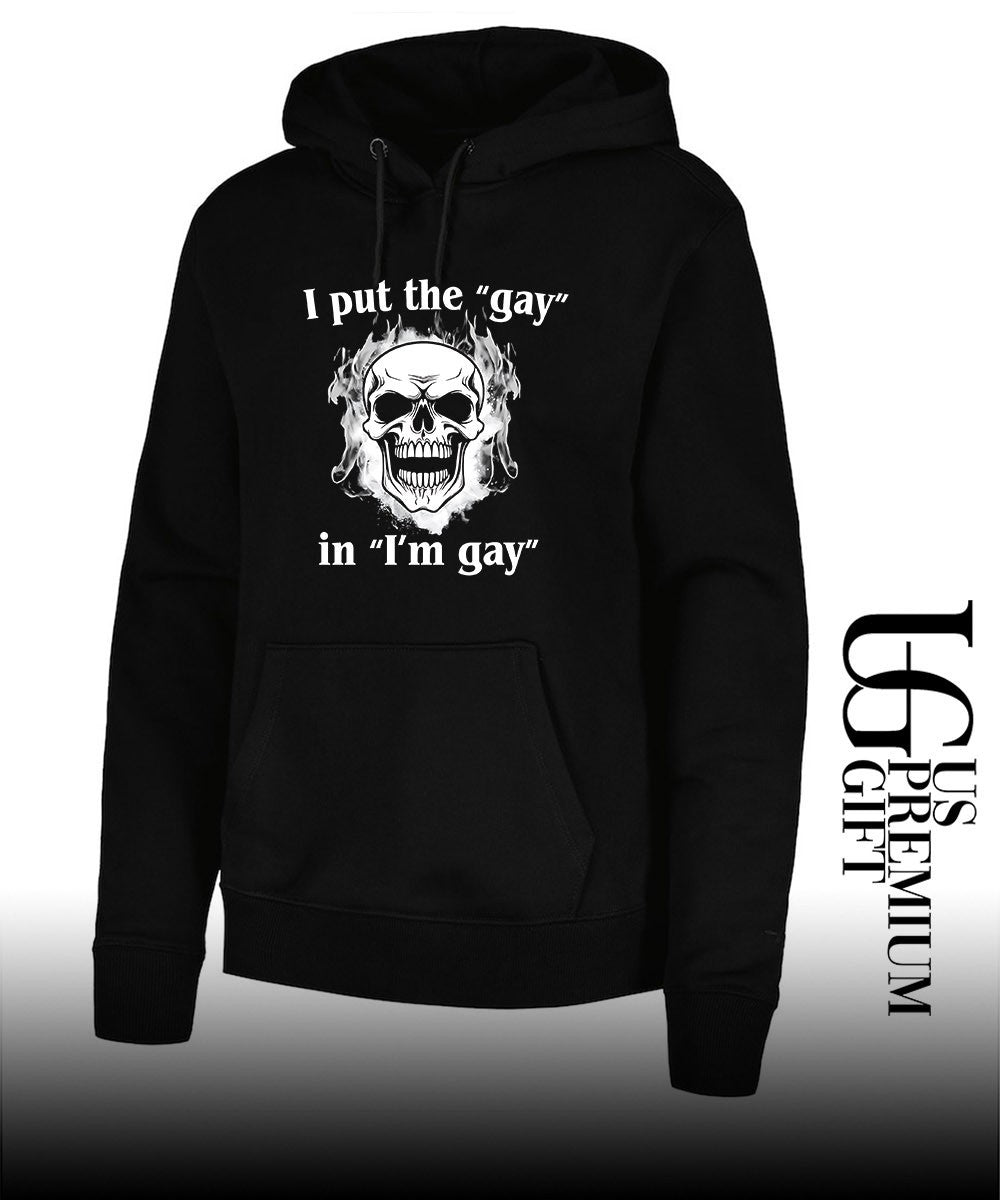 Skull I put the Gay in I’m Gay shirt