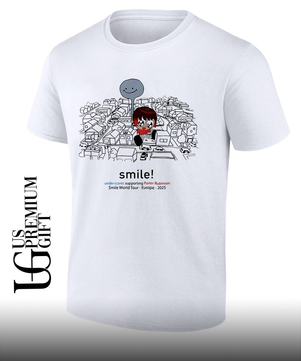 Smile World Tour Europe 2025 shirt