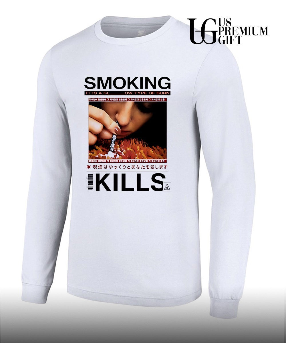 Smoking it is a slow type of burn kill shirt