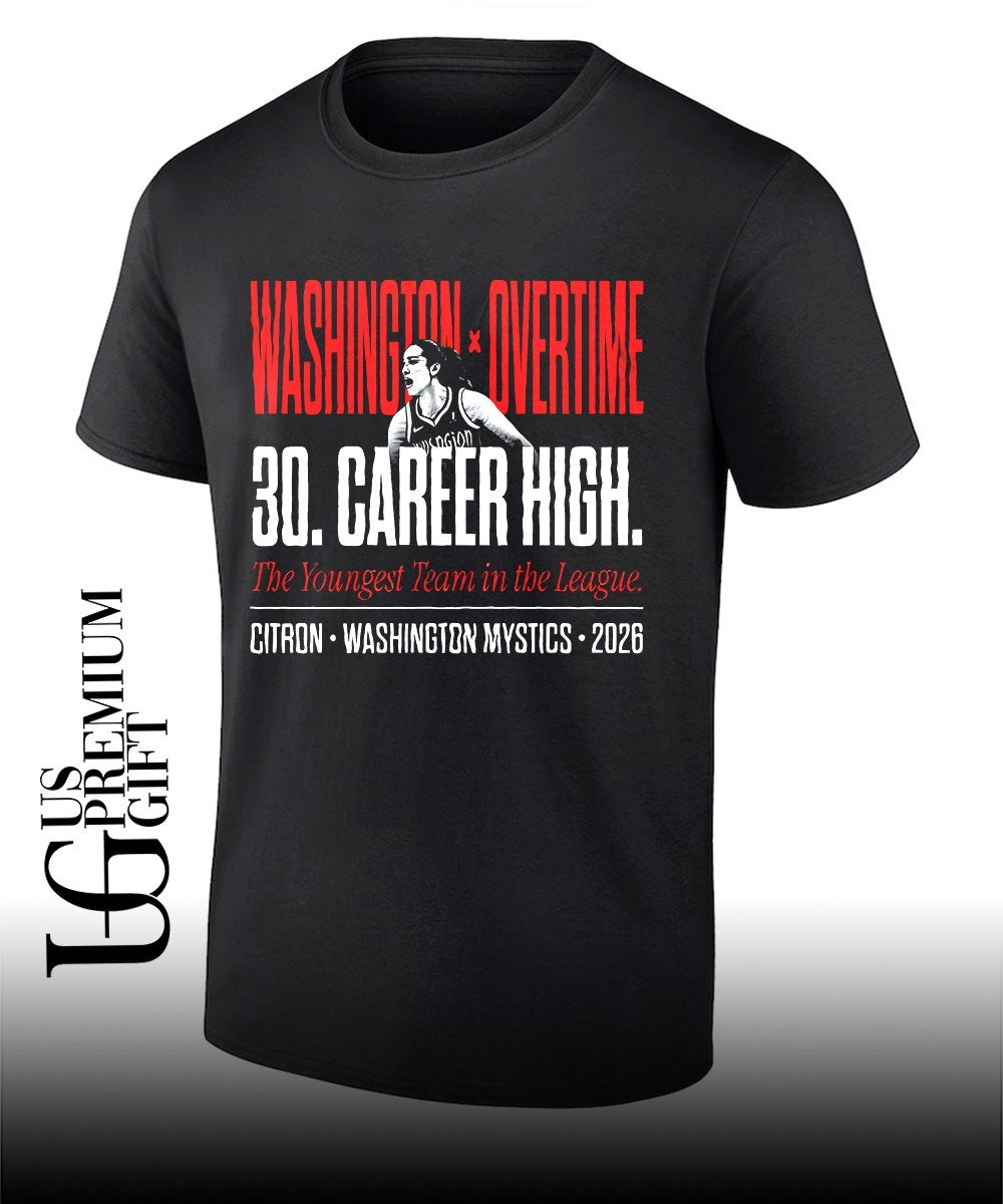 Sonia Citron Career High 30 Points Mystics Fever Upset WNBA 2026 shirt