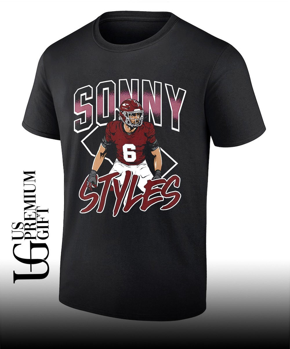 Sonny Styles player Washington Commanders baseball name Map shirt