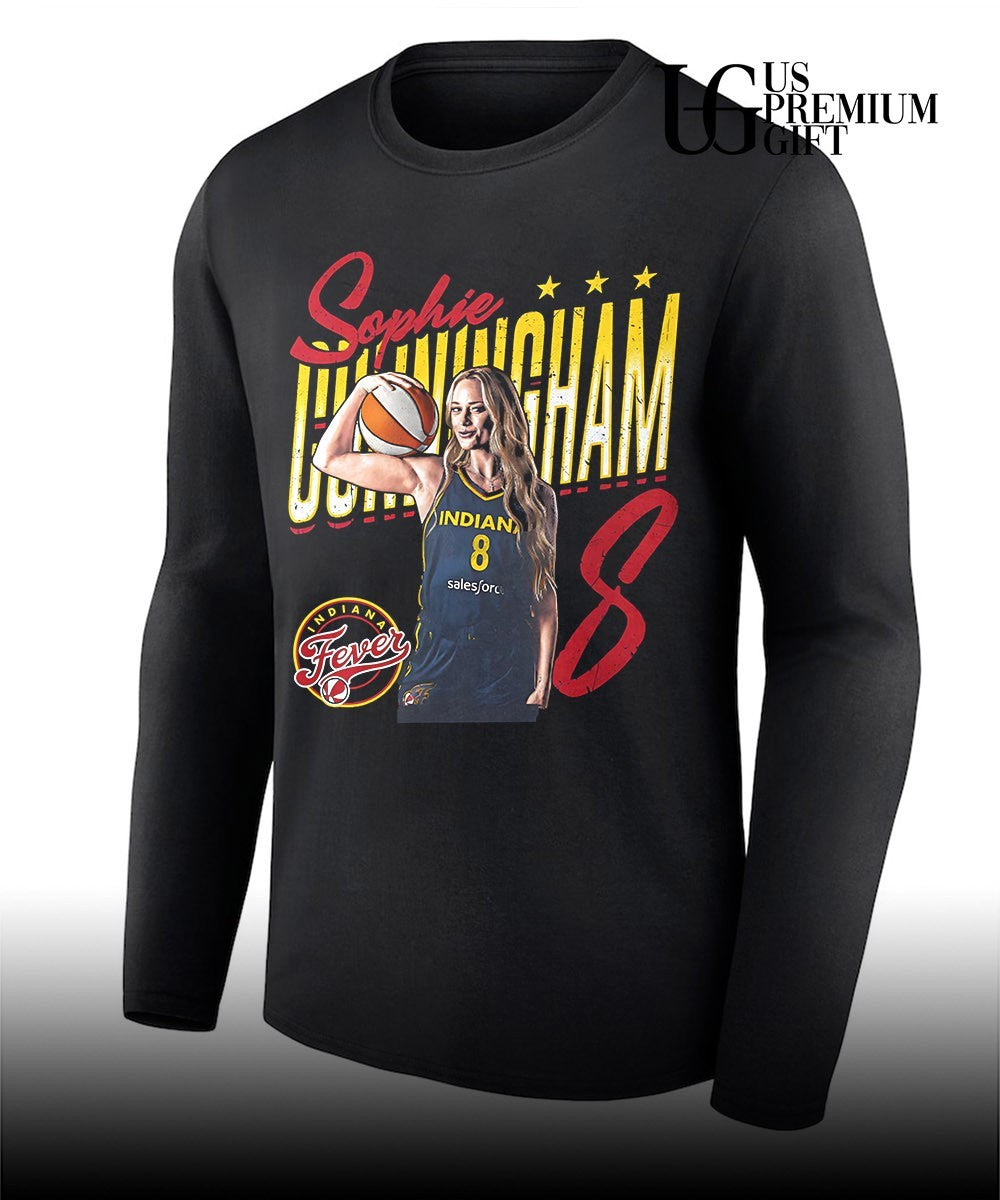 Sophie Cunningham player Indiana Fever basketball 2026 graphic shirt