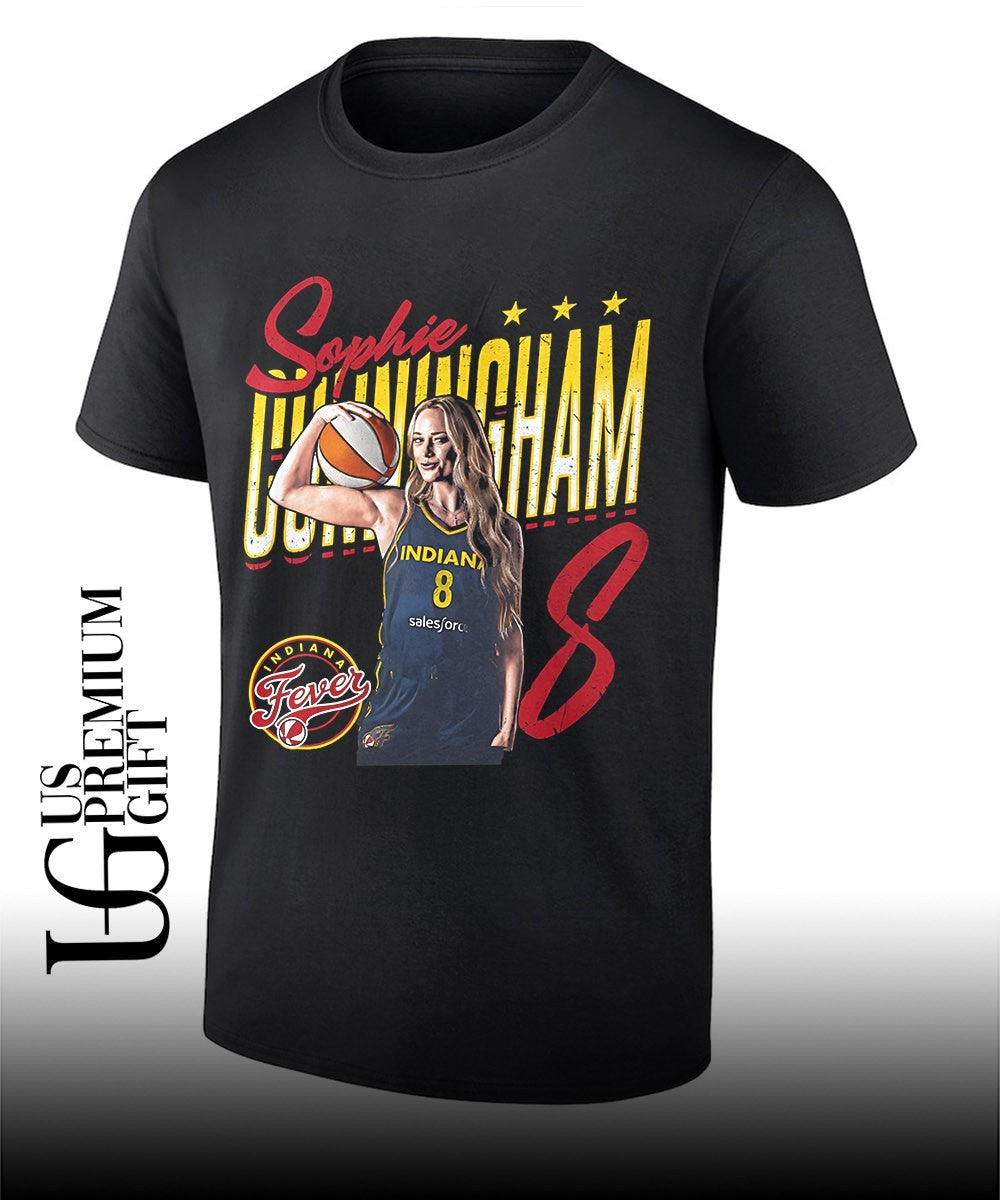 Sophie Cunningham player Indiana Fever basketball 2026 graphic shirt