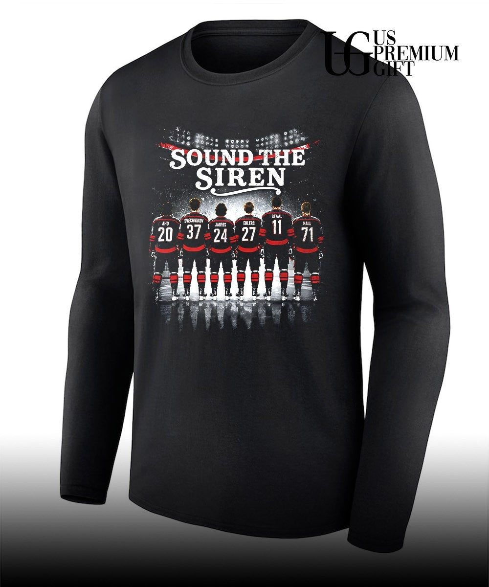 Sound The Siren Carolina Hurricanes Hockey 2026 Playoffs shirt