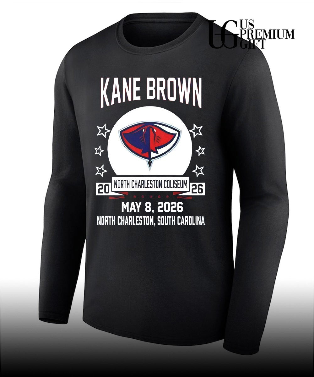 South Carolina Stingrays x Kane Brown Live at North Charleston Coliseum 2026 Tour shirt