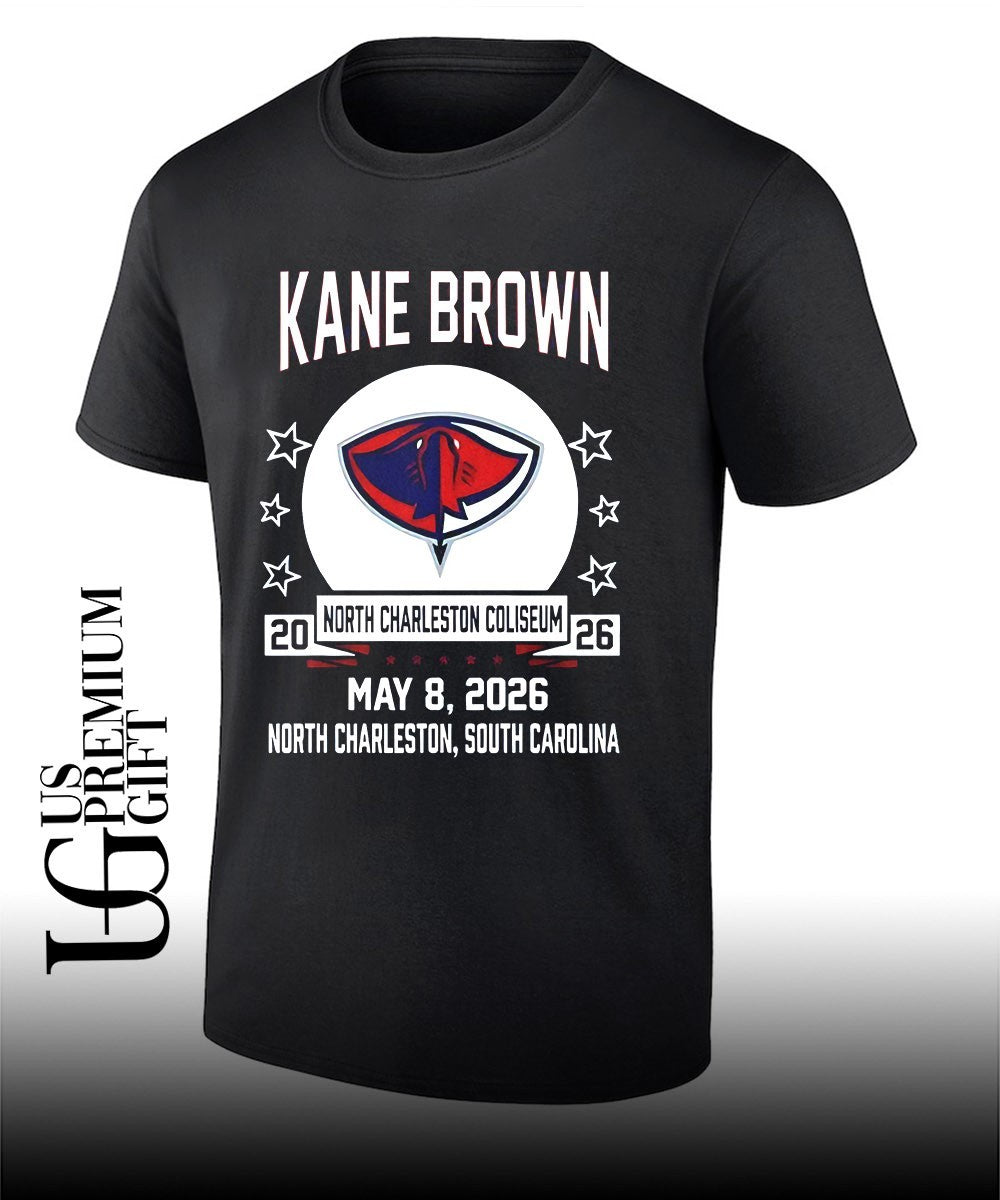 South Carolina Stingrays x Kane Brown Live at North Charleston Coliseum 2026 Tour shirt