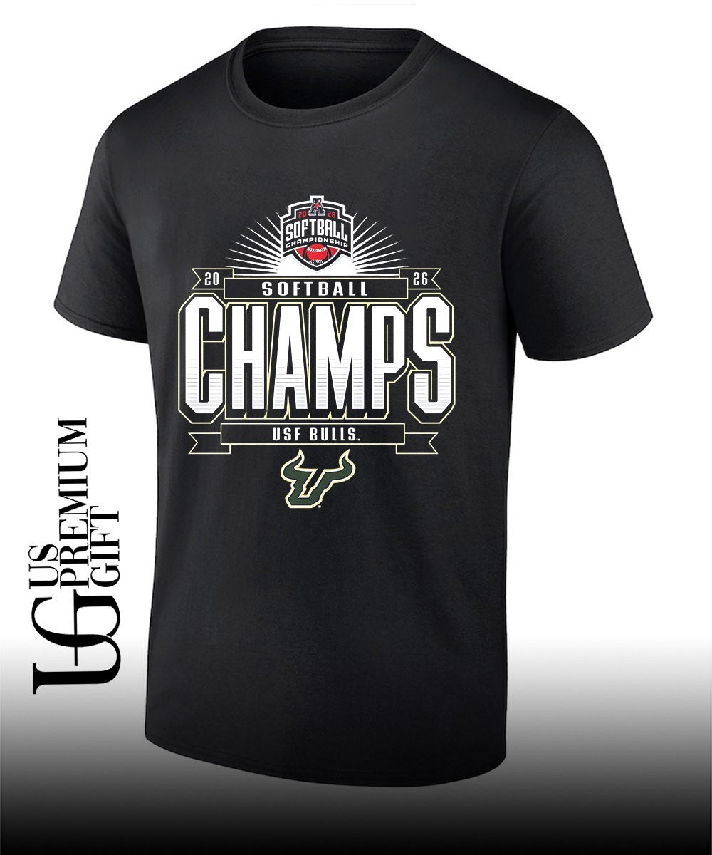 South Florida Bulls 2026 American Conference Softball Tournament Champions shirt