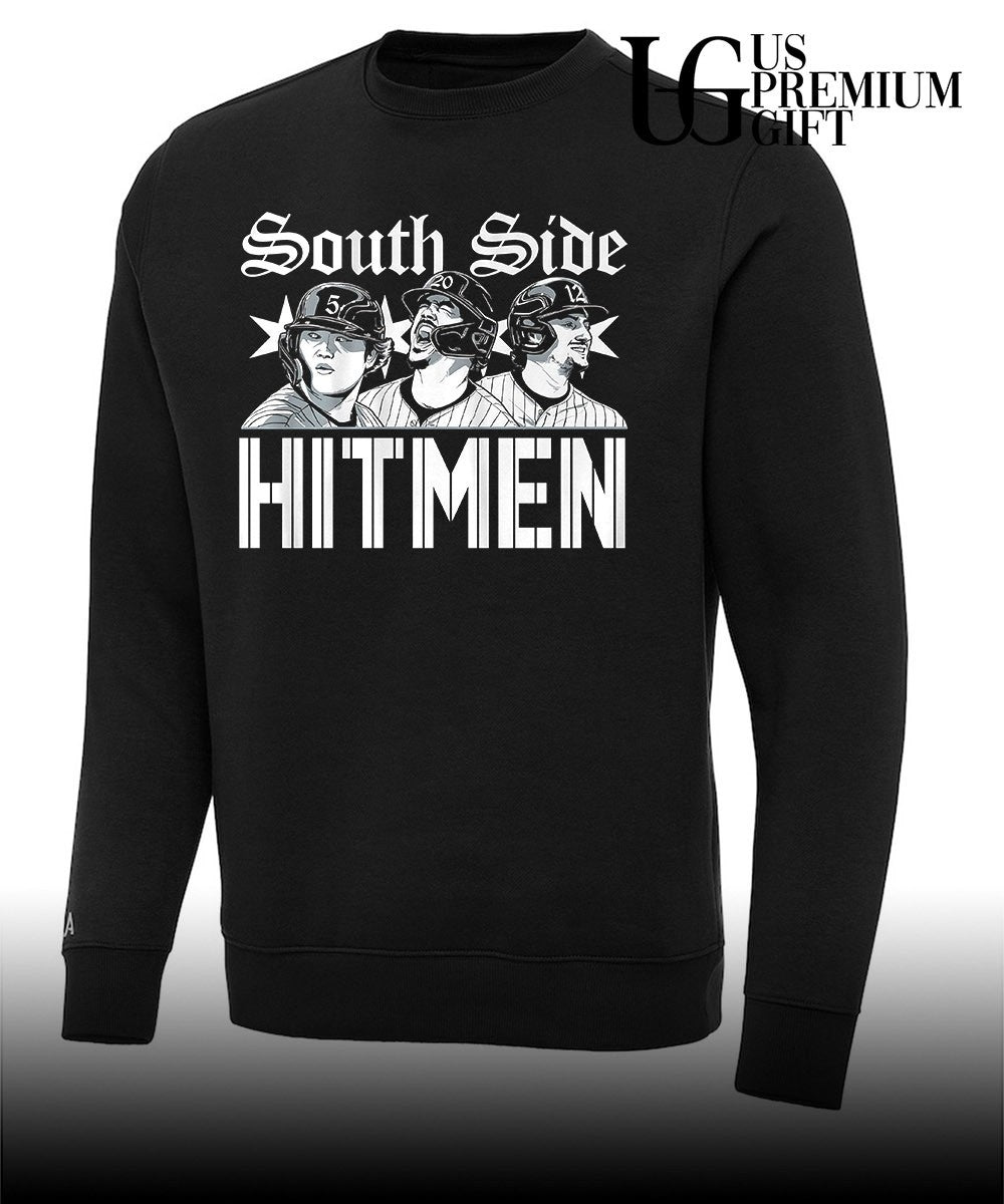 South Side Hitmen Munetaka Murakami Colson Montgomery and Miguel Vargas Chicago White Sox baseball shirt