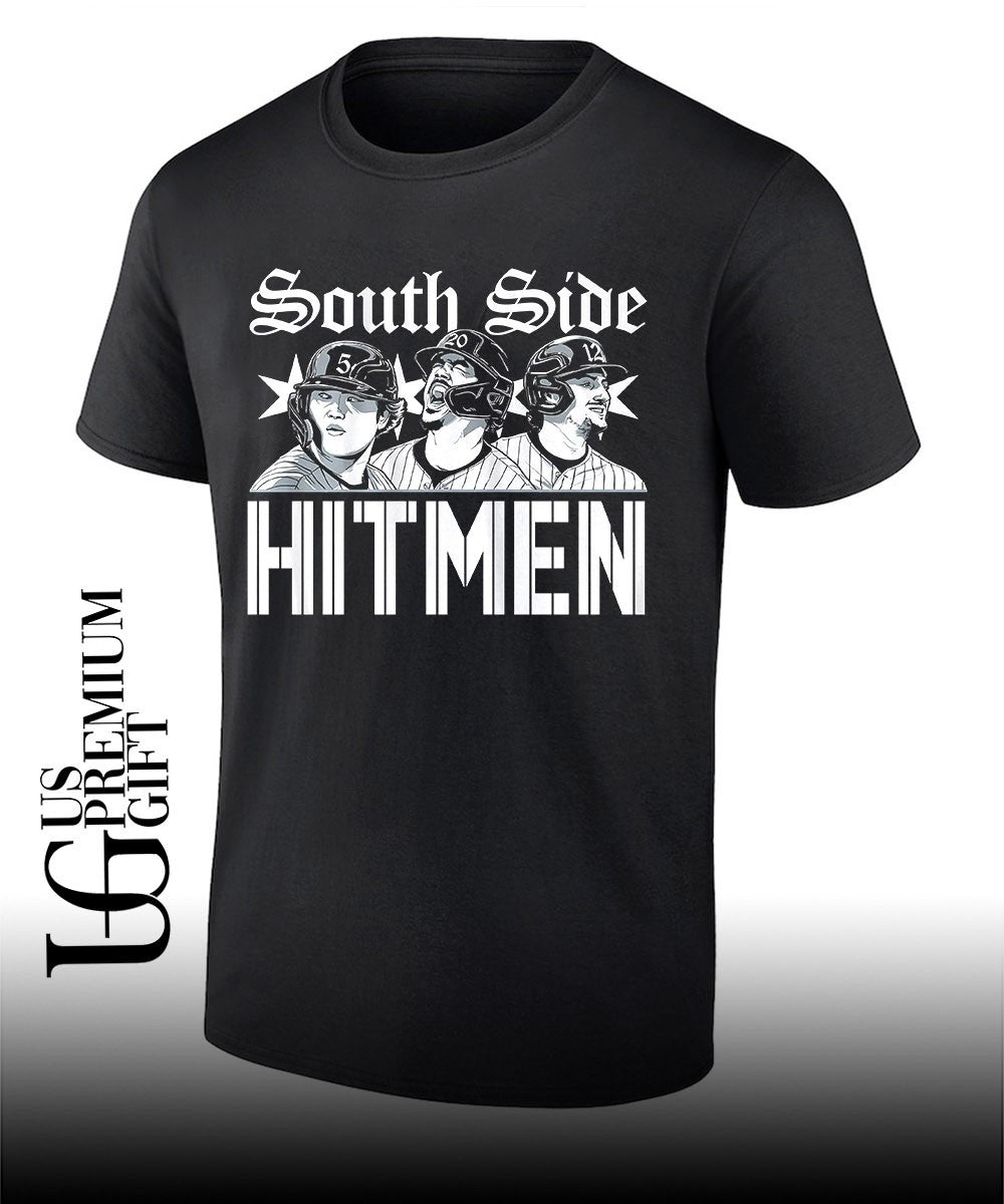 South Side Hitmen Munetaka Murakami Colson Montgomery and Miguel Vargas Chicago White Sox baseball shirt