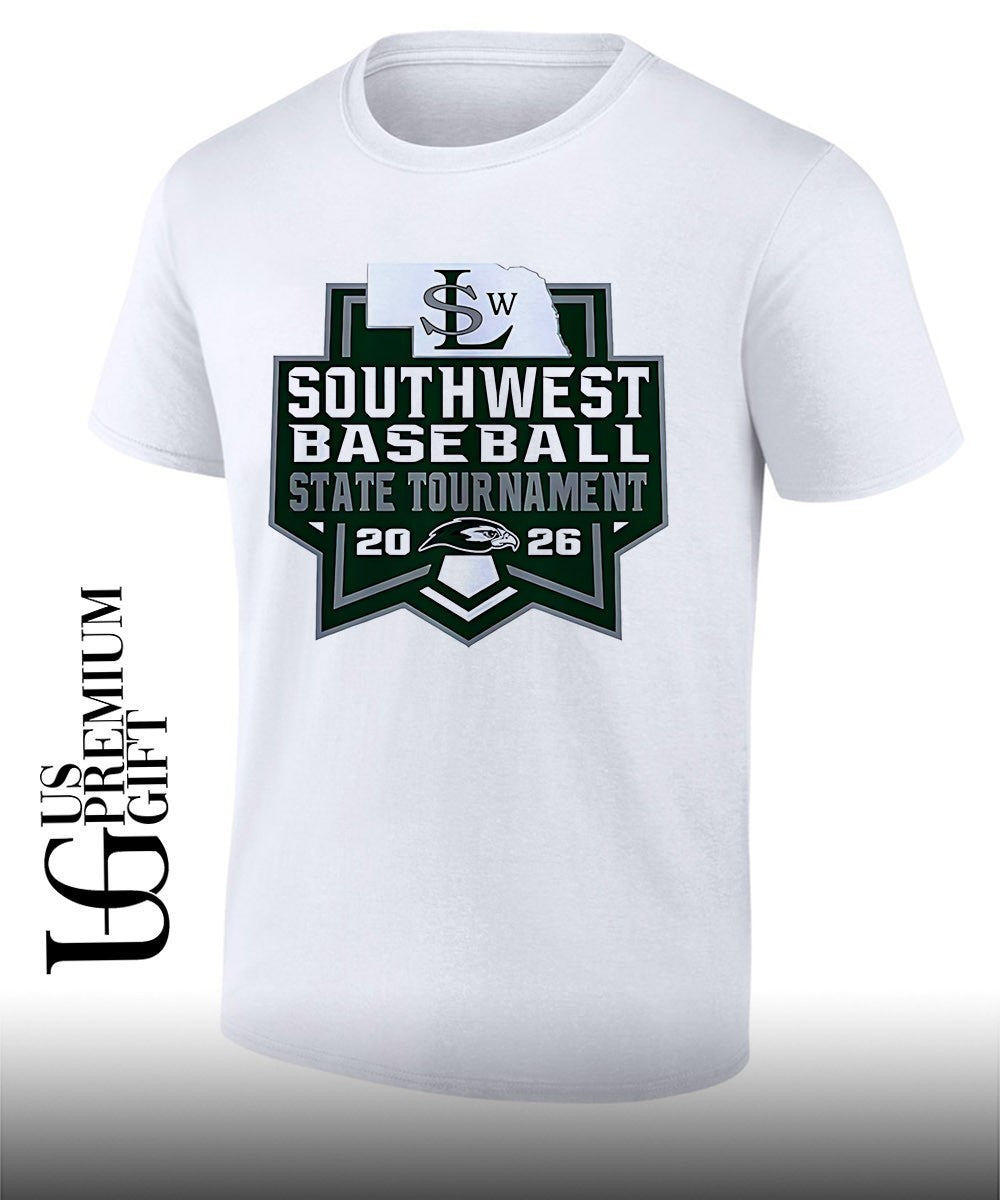 Southwest Silver Hawks Baseball State Tournament 2026 logo shirt