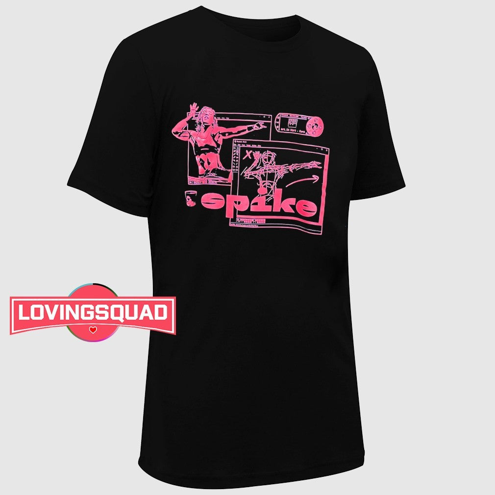 Spake art is hard retro computer ms paint shirt