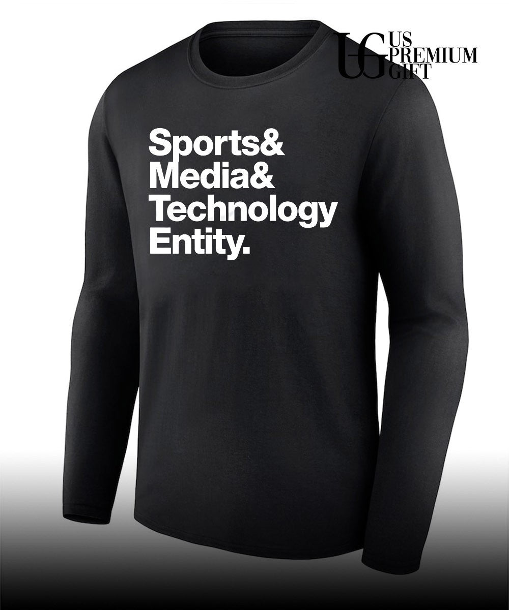 Sports and Media and Technology Entity shirt