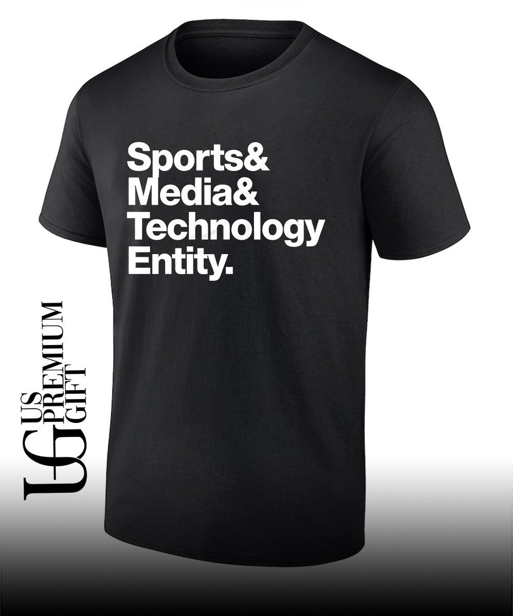 Sports and Media and Technology Entity shirt