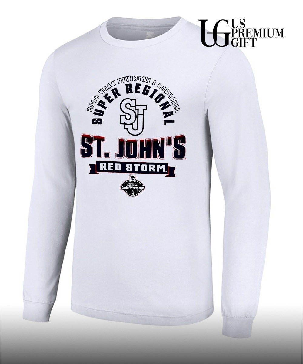 St. John’s Red Storm 2026 NCAA Division I Baseball Super Regional Championship shirt