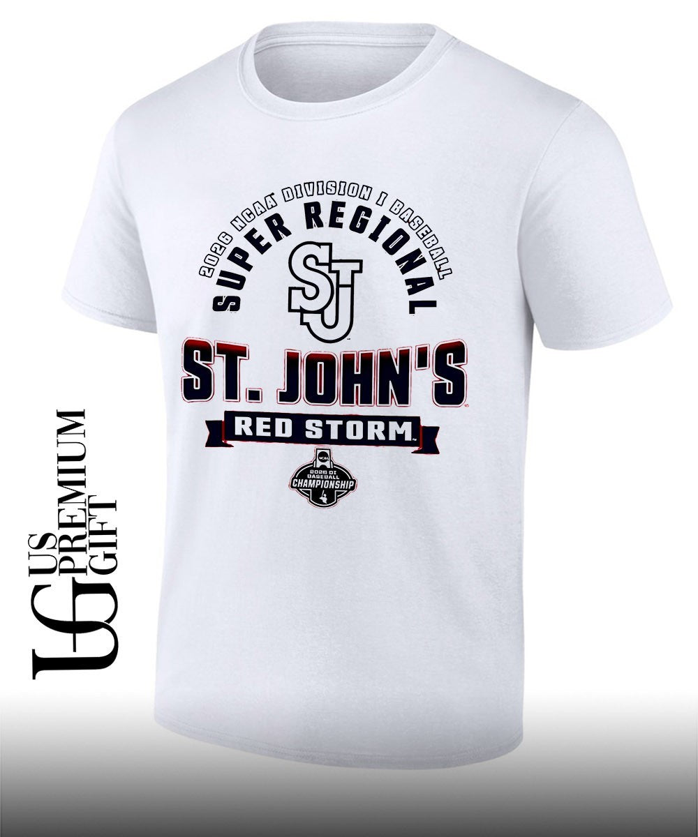 St. John’s Red Storm 2026 NCAA Division I Baseball Super Regional Championship shirt