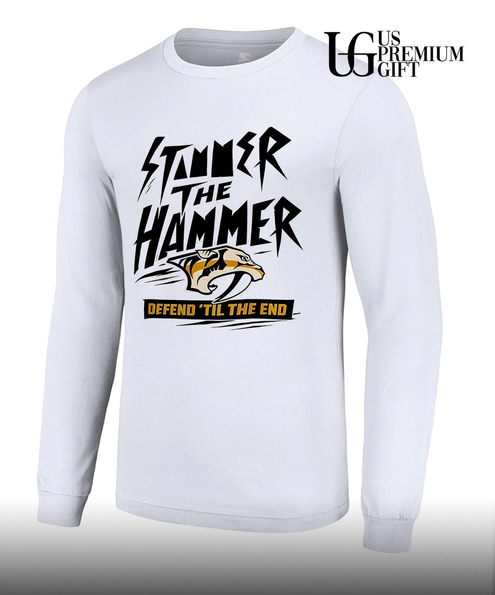 Stammer The Hammer Defend ‘Til the End Nashville Predators shirt