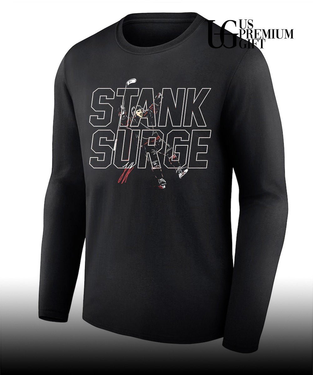 Stank Surge Logan Stankoven Carolina Hurricanes hockey signature shirt
