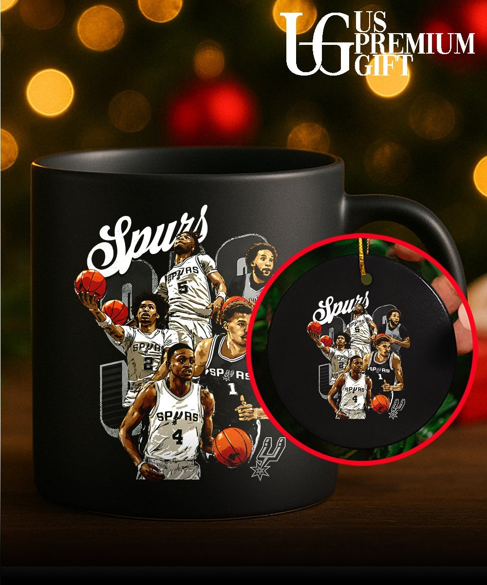 Starting 5 San Antonio Spurs NBA 2026 Playoffs shirt
