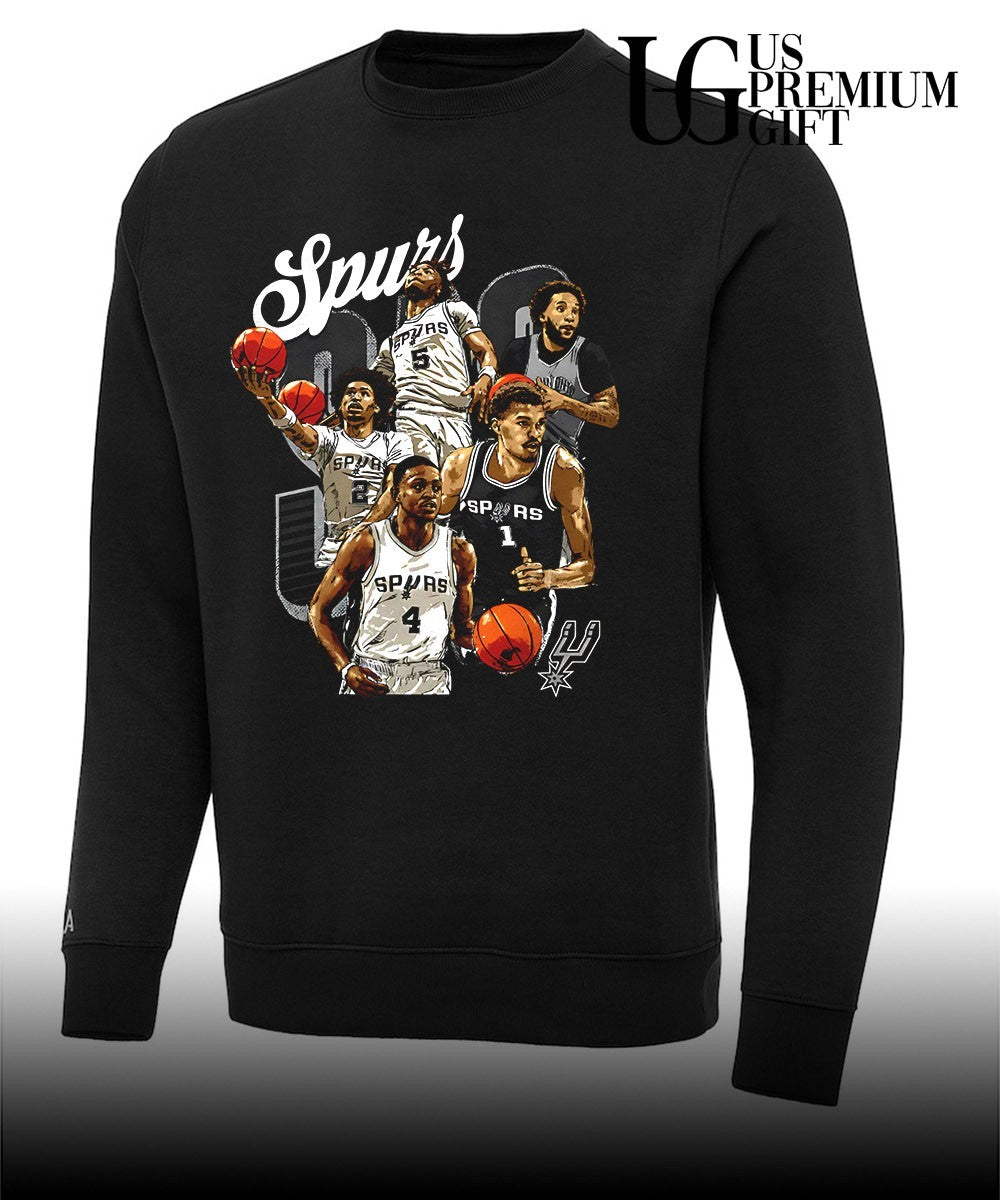 Starting 5 San Antonio Spurs NBA 2026 Playoffs shirt