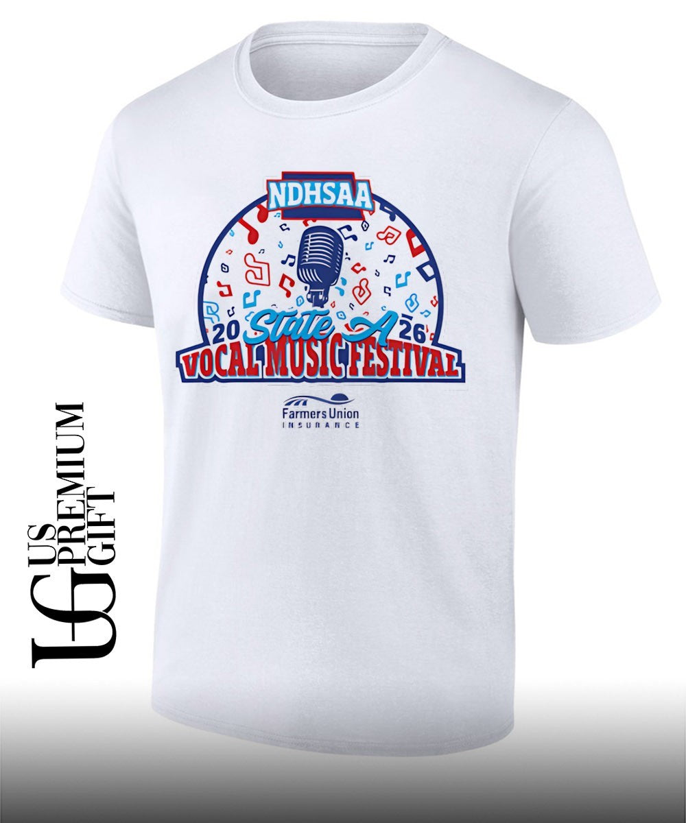 State A Vocal Music Festival NDHSAA 2026 shirt