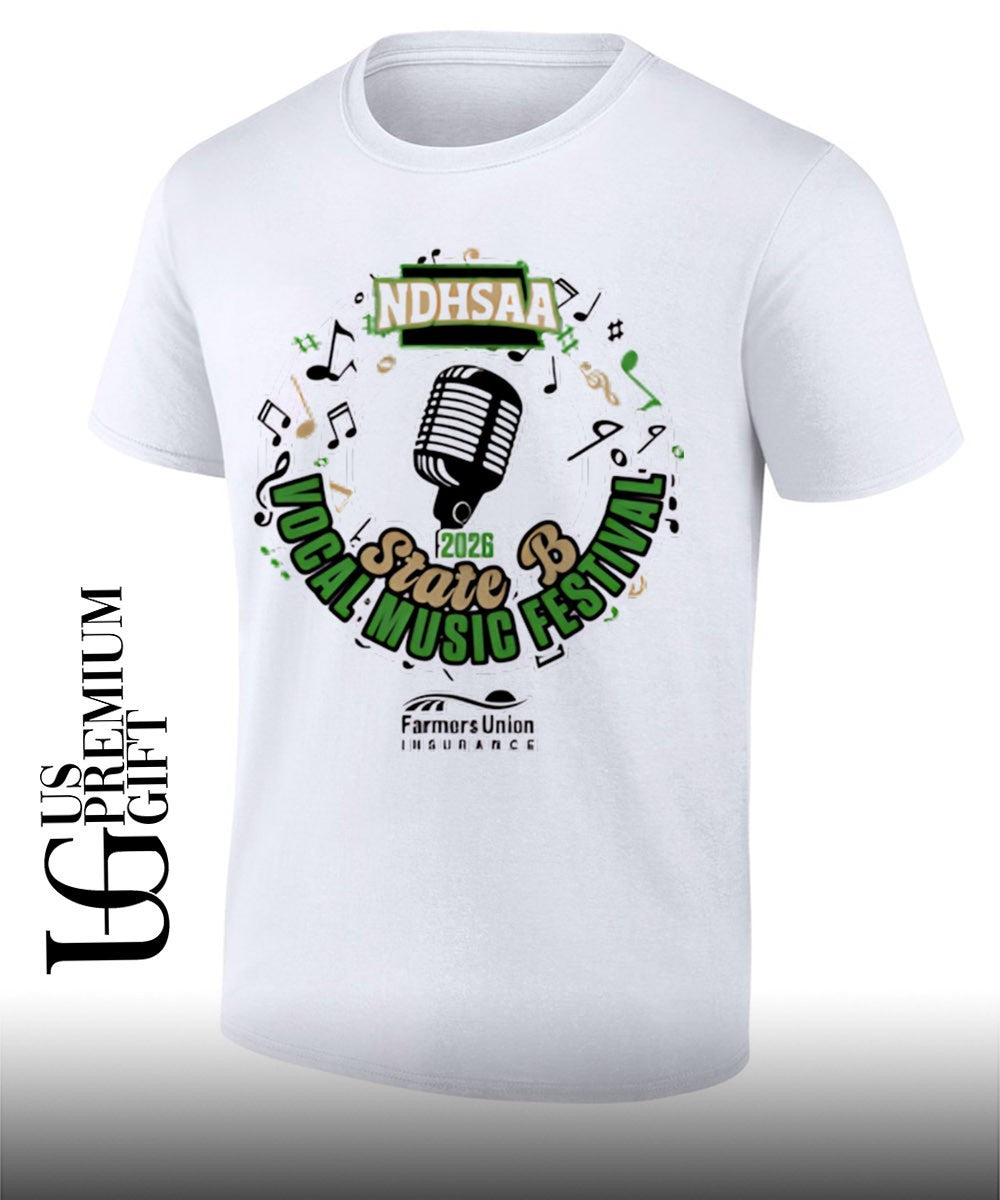 State B Music Festival NDHSAA 2026 shirt