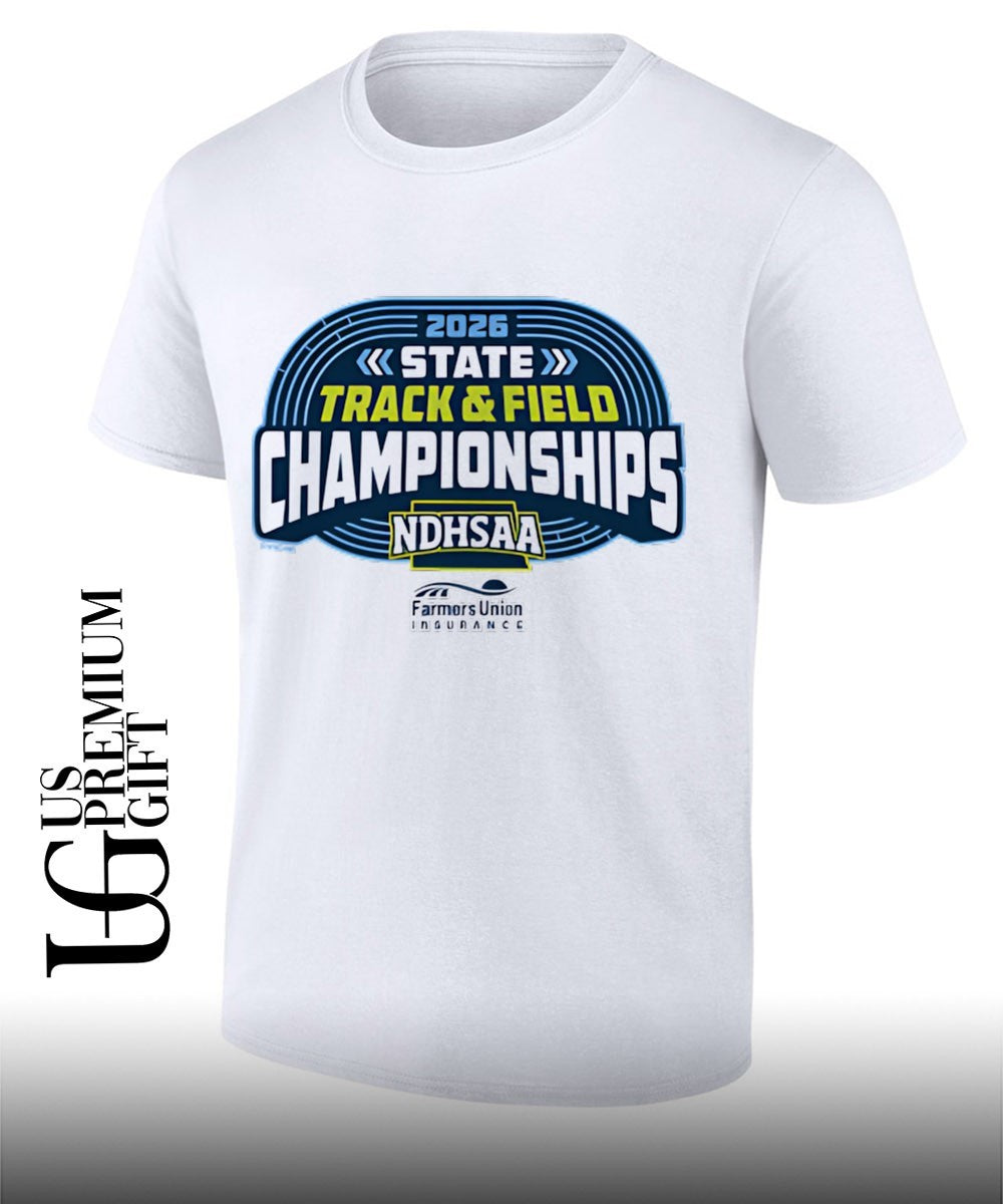 State Track & Field Championships NDHSAA 2026 shirt