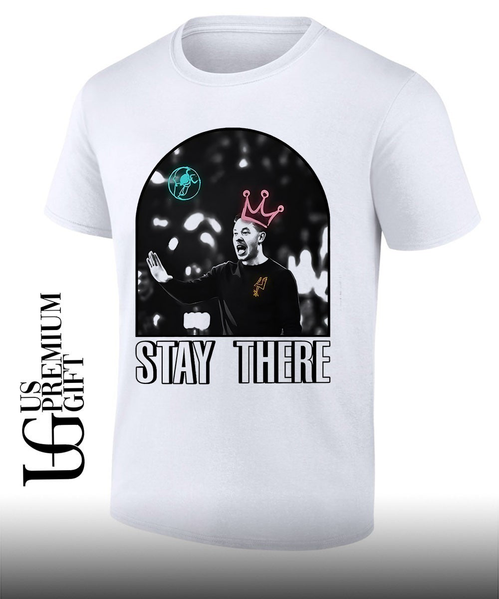 Stay There King Mitch Johnson Coach San Antonio Spurs NBA shirt
