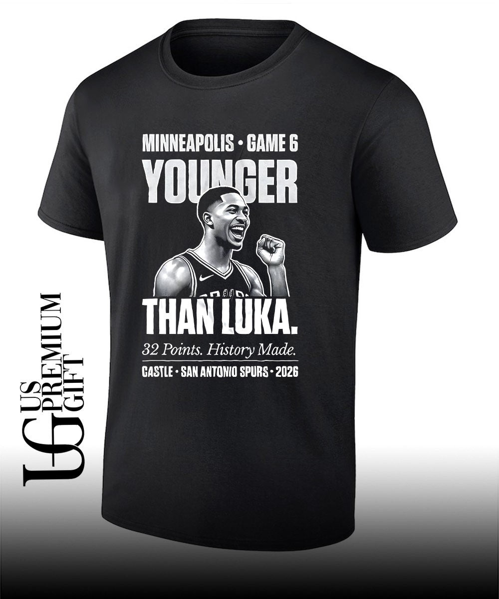 Stephon Castle 32 points Game Six Historic San Antonio Spurs Playoffs Record 2026 shirt