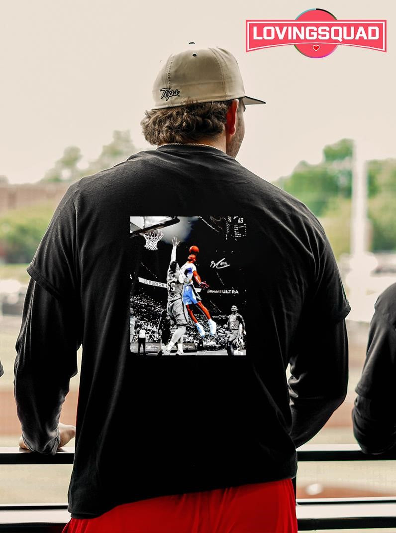 Stephon Castle Dunk Over Isaiah Hartenstein Shirt