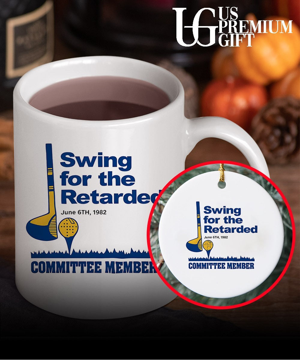 Swing for The Retarded June 6th Committee Member 1982 shirt