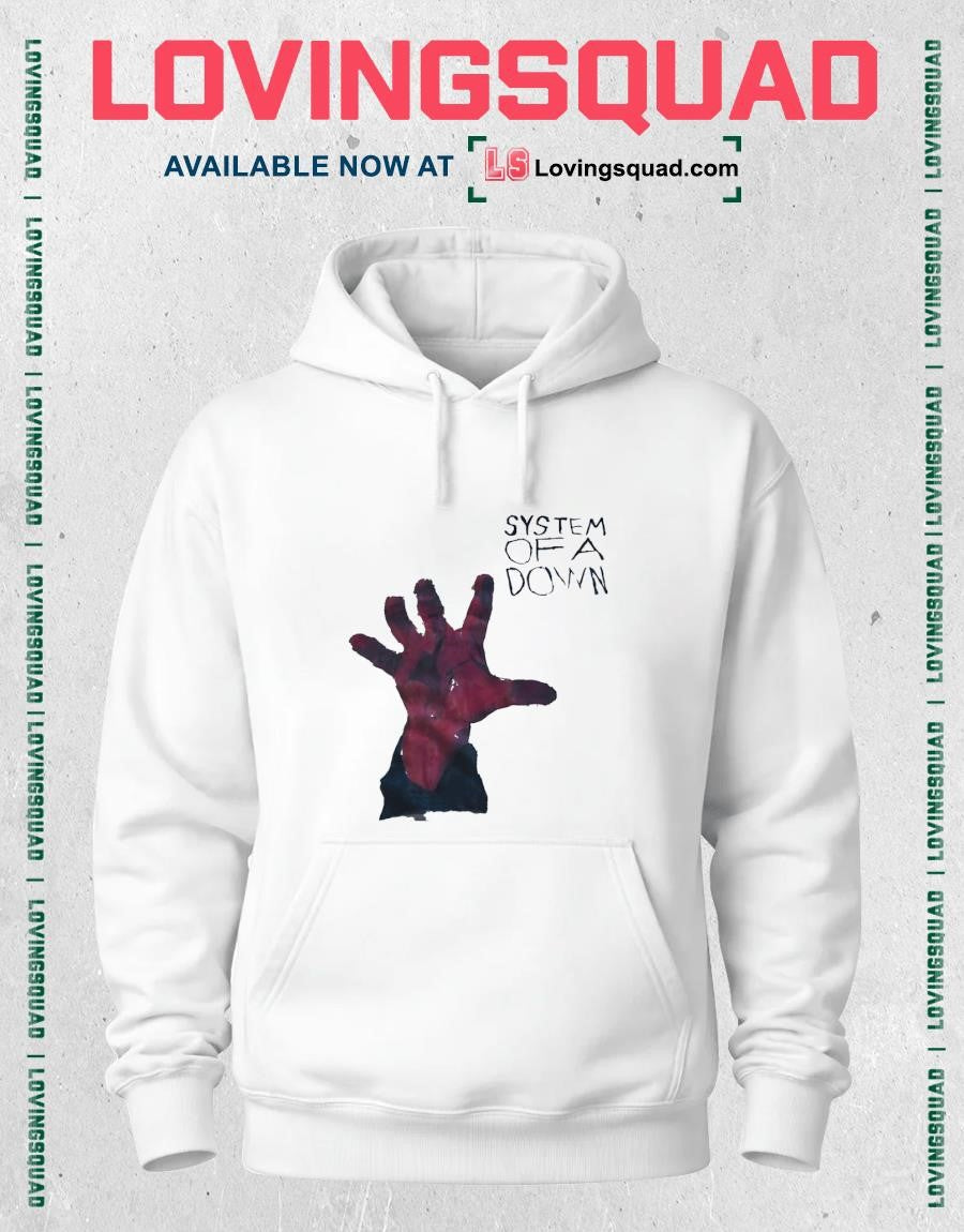 System of a Down Red Hand shirt