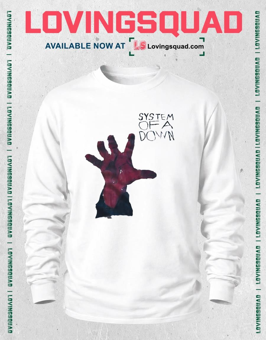 System of a Down Red Hand shirt