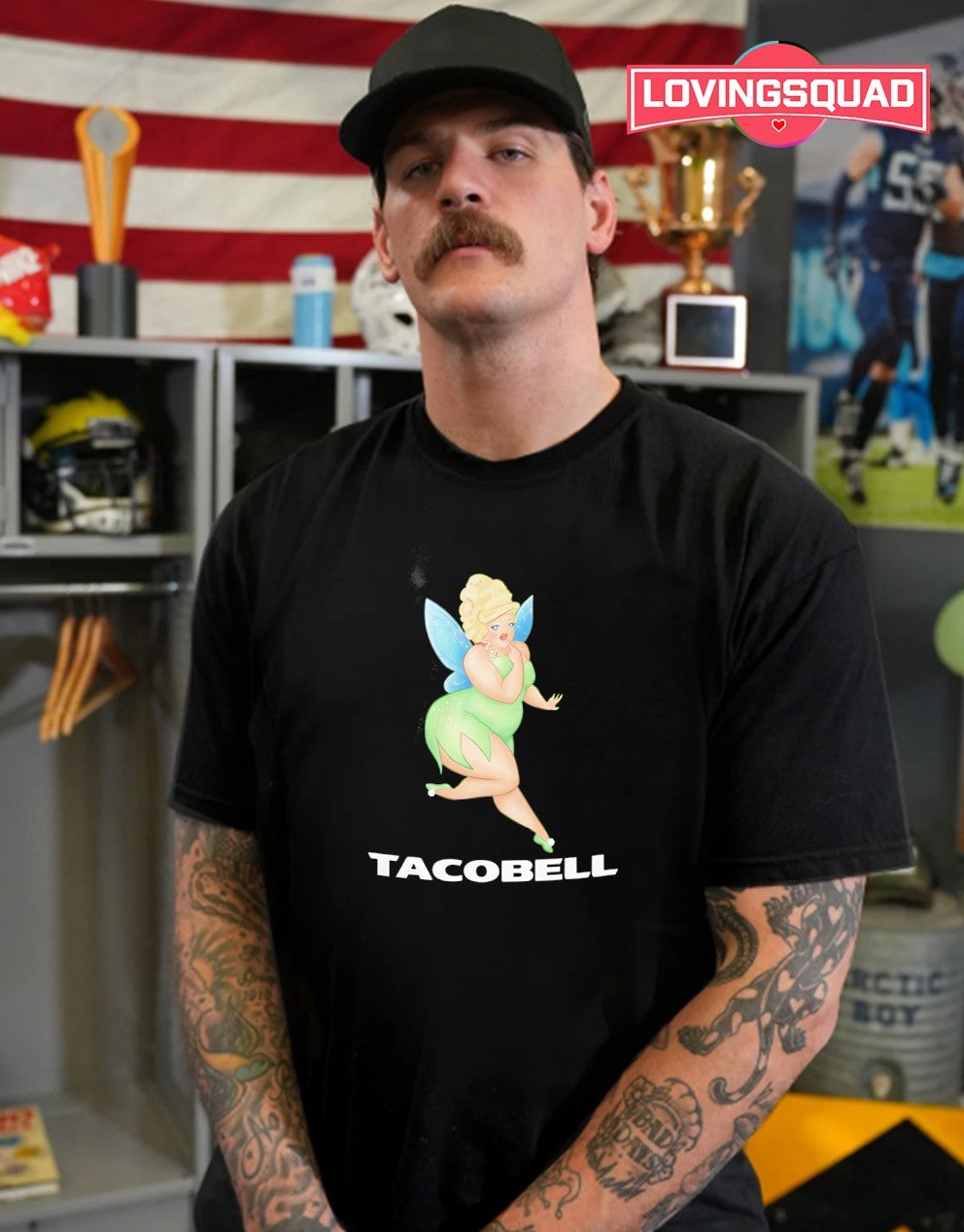 Tacobell Tinkerbell Cousin Shirt