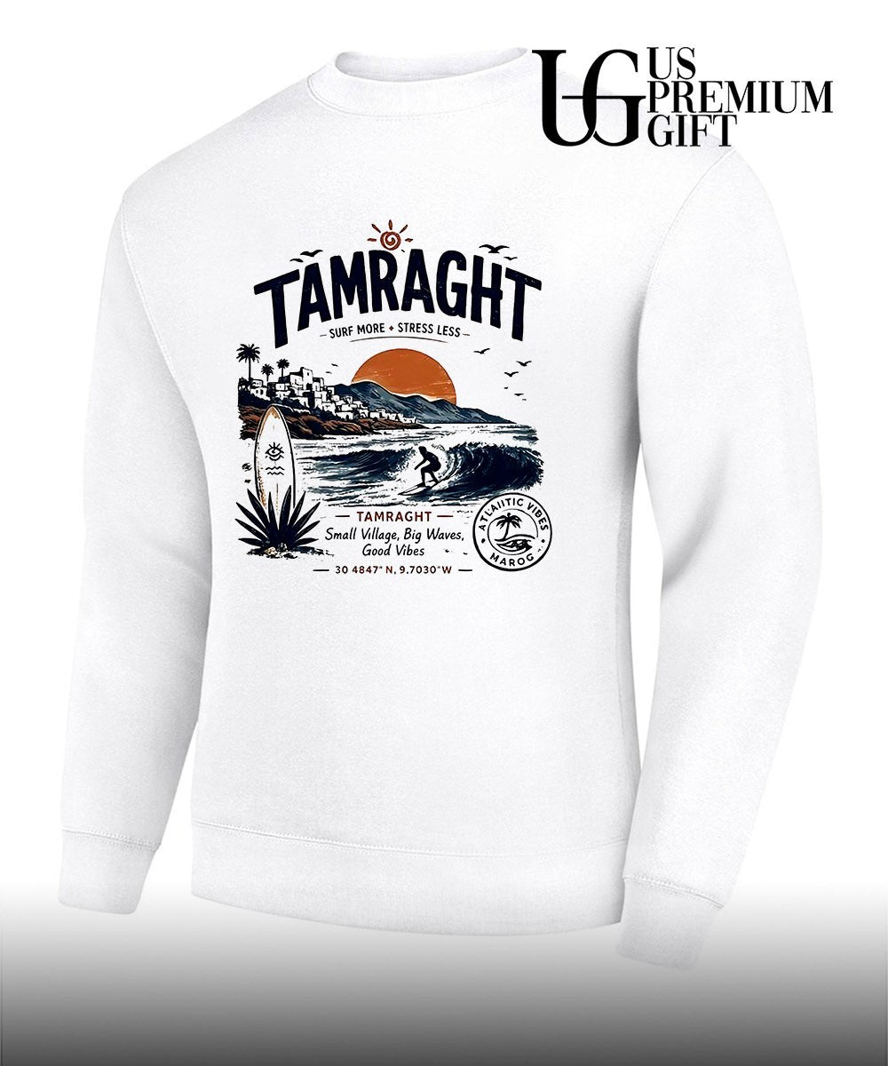 Tamraght Surf More Stress Less 2026 shirt