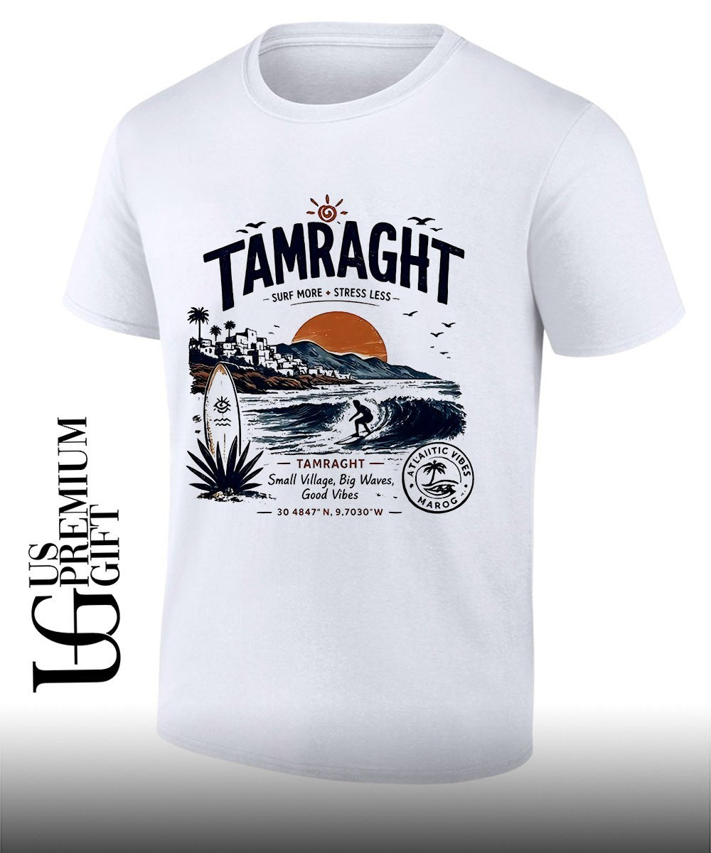Tamraght Surf More Stress Less 2026 shirt